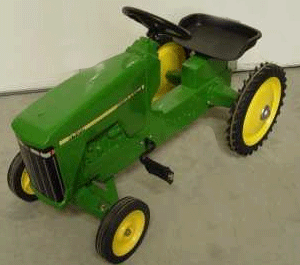 john deere 8400 pedal tractor