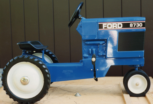 Ford 8730 pedal tractor #9